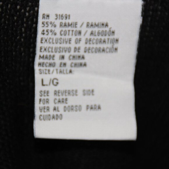 B.P Design Women's Christmas Cardigan Sweater Button Up Holly and Bows Holiday L - Picture 14 of 14